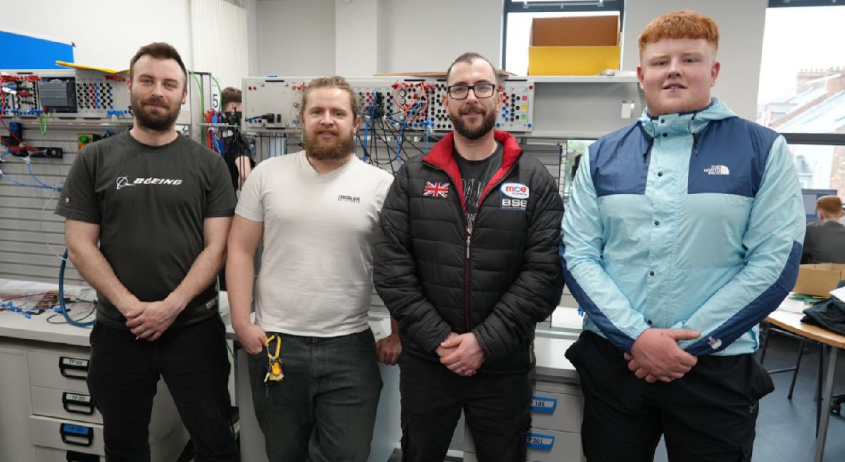 Picture of Lisburn competition students